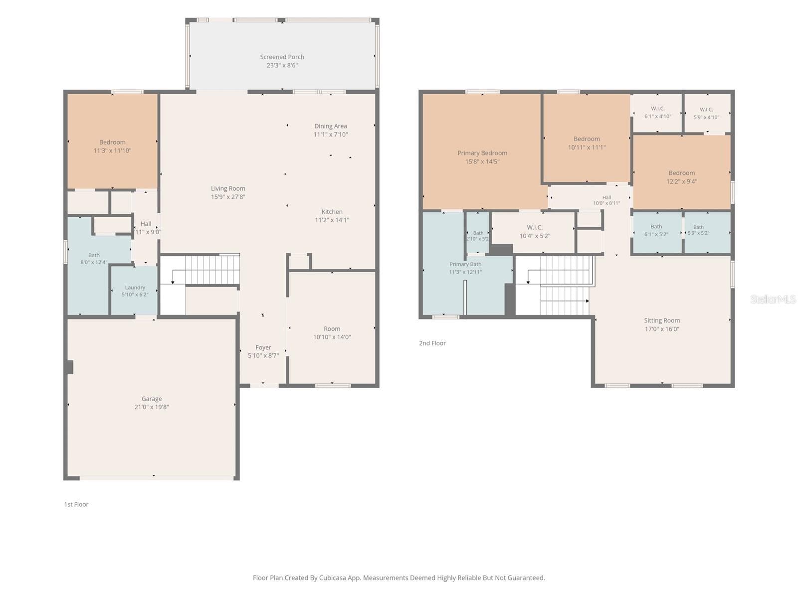 Lennar Mayflower Floor Plan - 15410 DAKOTA SKY PL, SUN CITY CENTER