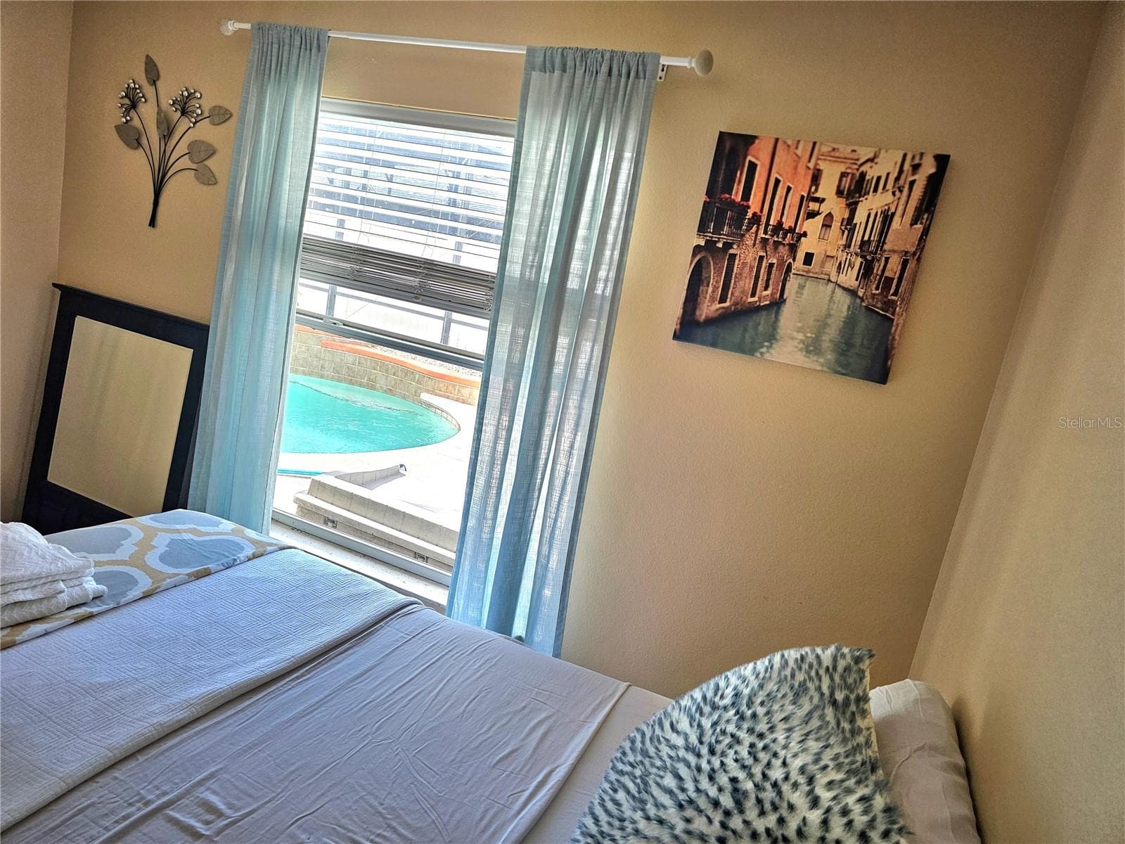 Bedroom 2 Pool view - 34224 SHADEWOOD CIR, LEESBURG