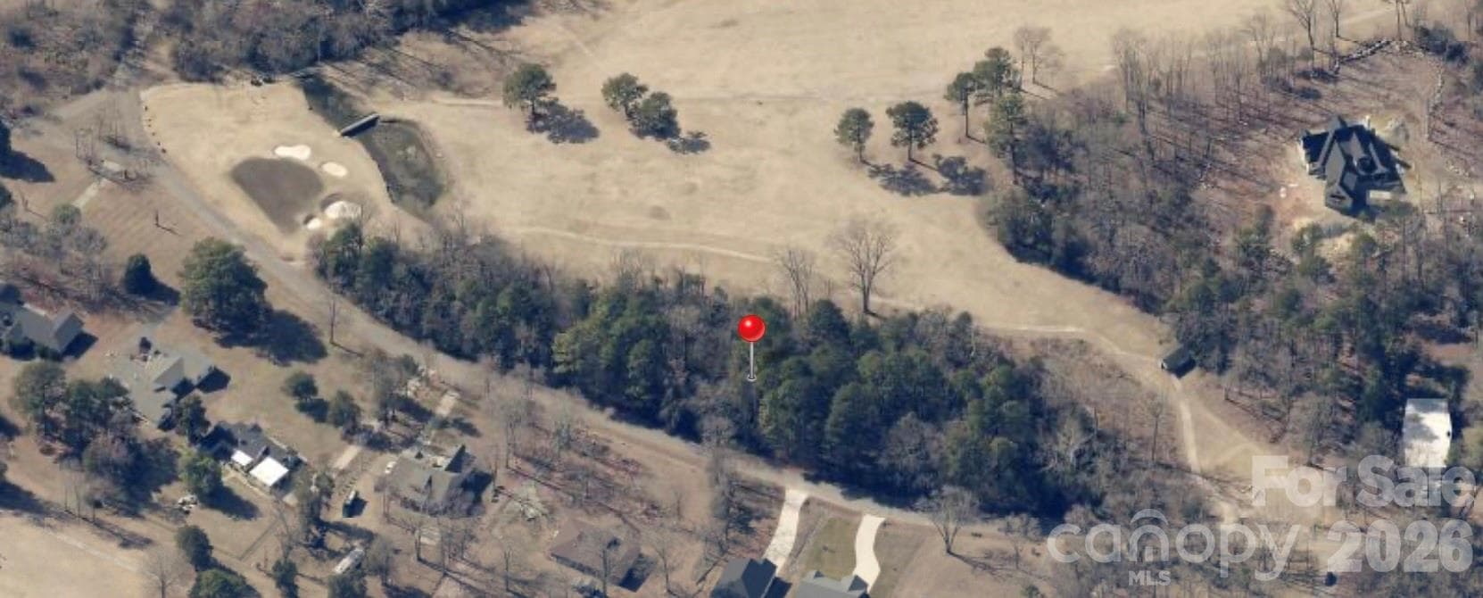 Pinewood Lane road on one side hole 14 on the other side of lot - 330 Pinewood Lane, Rock Hill