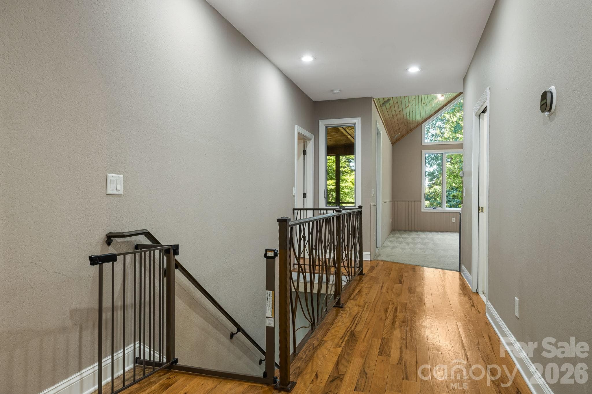 Custom stair railing - Hendersonville