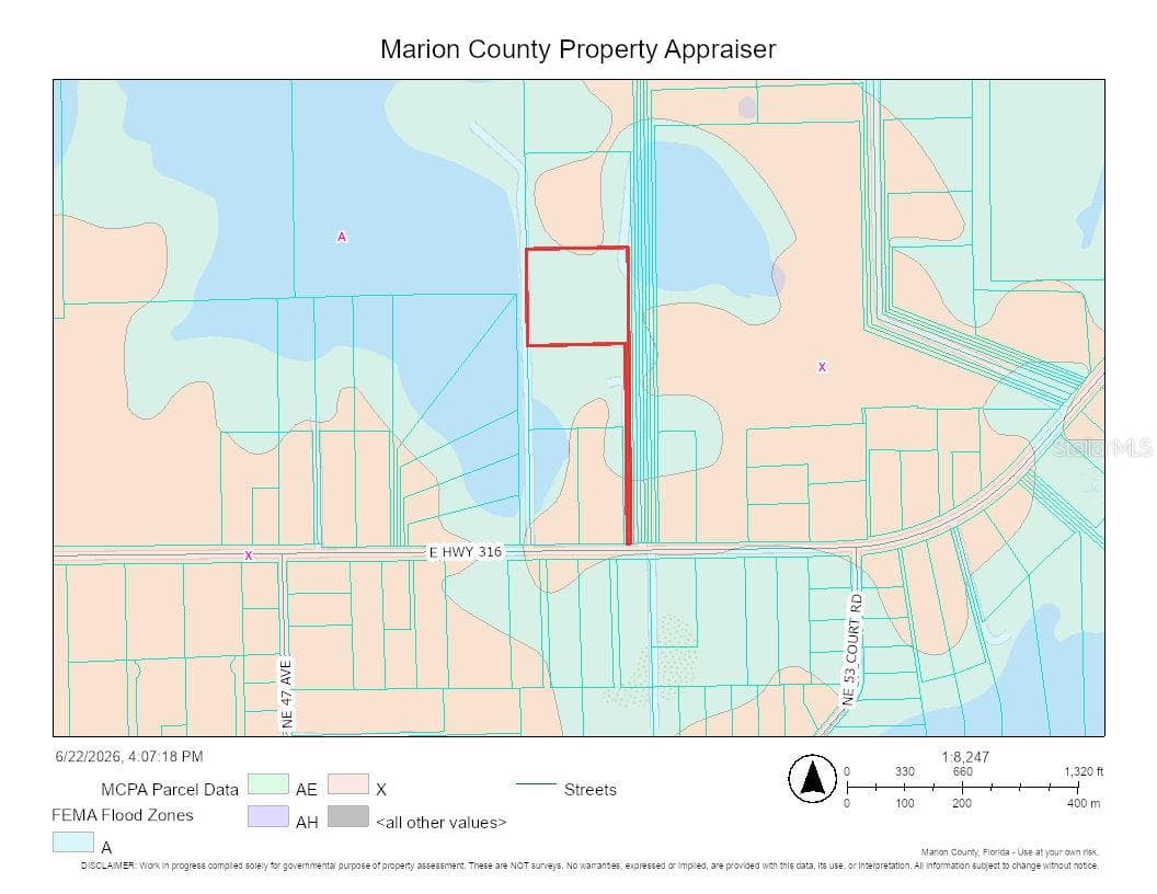 Land at 5077 E HIGHWAY 316, CITRA, photo 2 of 3