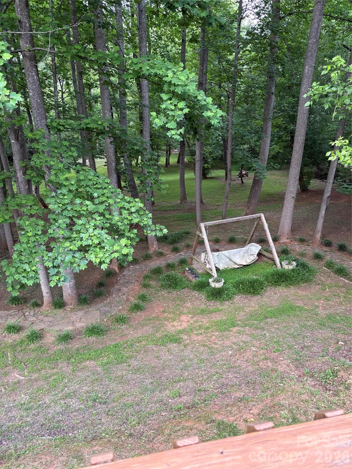 View from the deck - Morganton