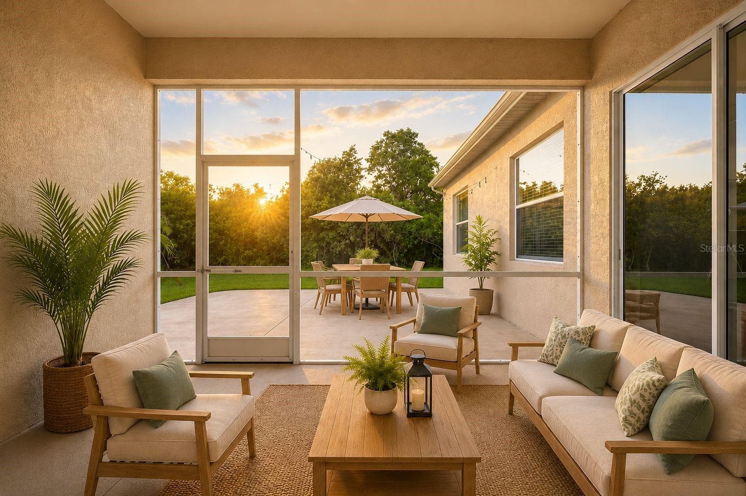 Backyard Faces East For Sunrise - 5328 LEXINGTON DR, PARRISH
