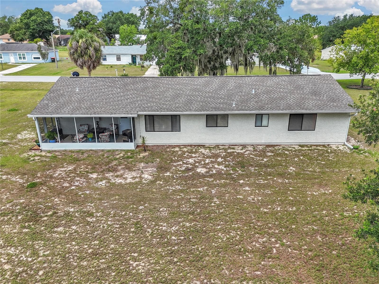 Backyard - 1111 HICKORY RD, OCALA