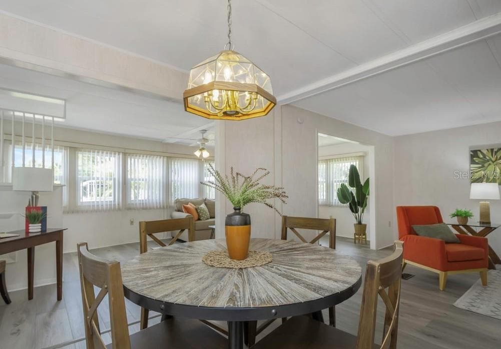 Dining Room - 198 PHILADELPHIA BLVD #11, PALM HARBOR