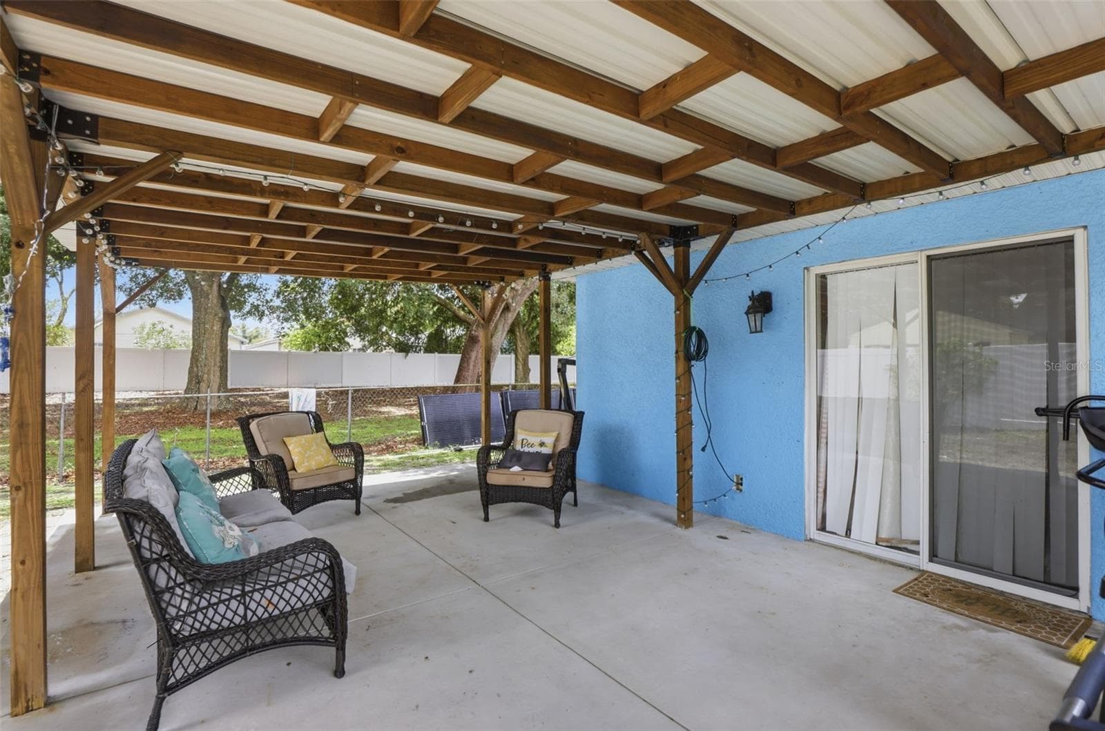 Rear patio - 1911 S GADSEN BLVD, ORLANDO