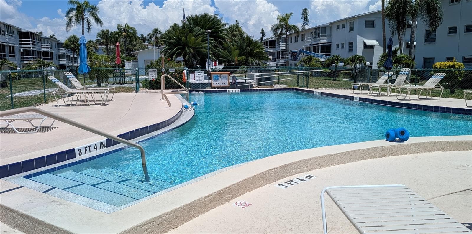Enjoy the heated pool, it's very nice! - 2008 CANAL DR #M3, BRADENTON