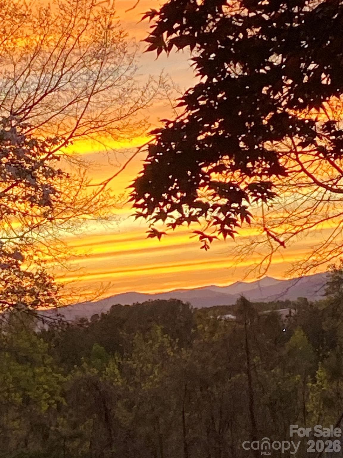 Sunset from Meditation Ridge - Nebo