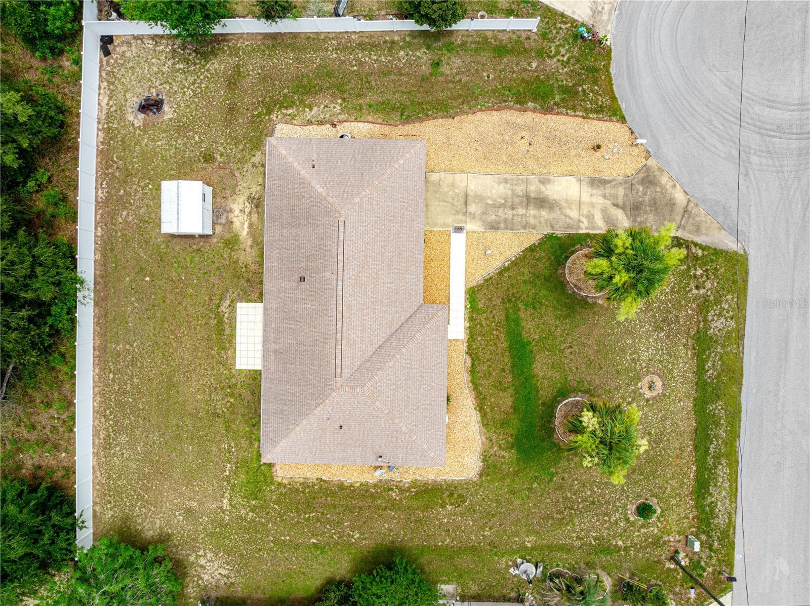 aerial - 4 CEDAR TRACE PASS, OCALA