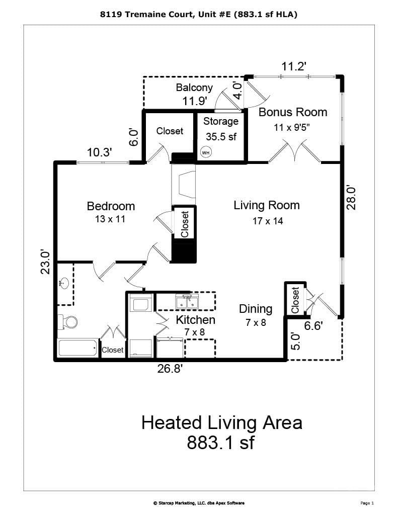 Condominium at 8119 Tremaine Court, Charlotte, photo 33 of 33
