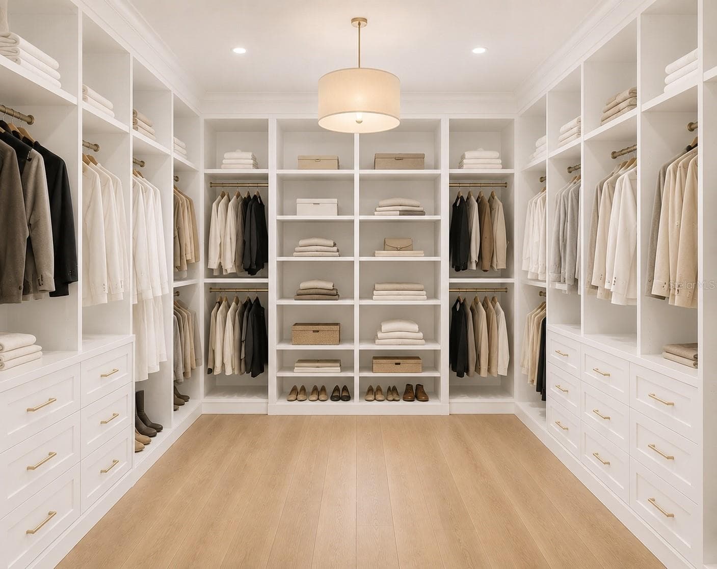 primary closet inspiration - 938 ENCLAVE PL, WINTER PARK