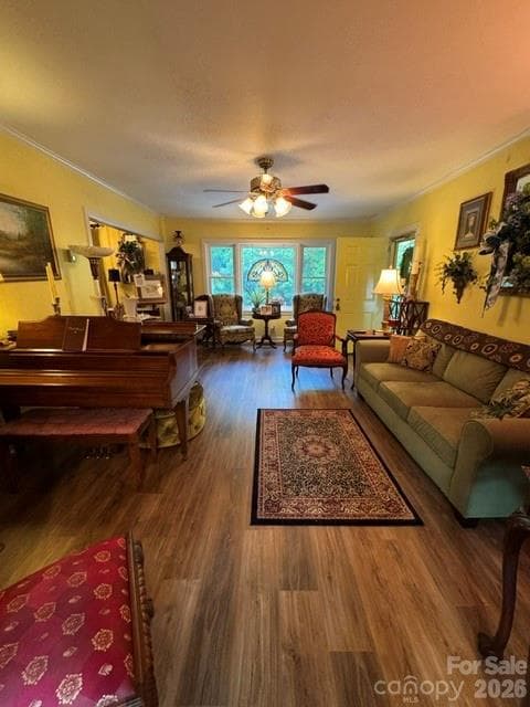 Living Room from Foyer - 606 N Pine Lane, Wadesboro