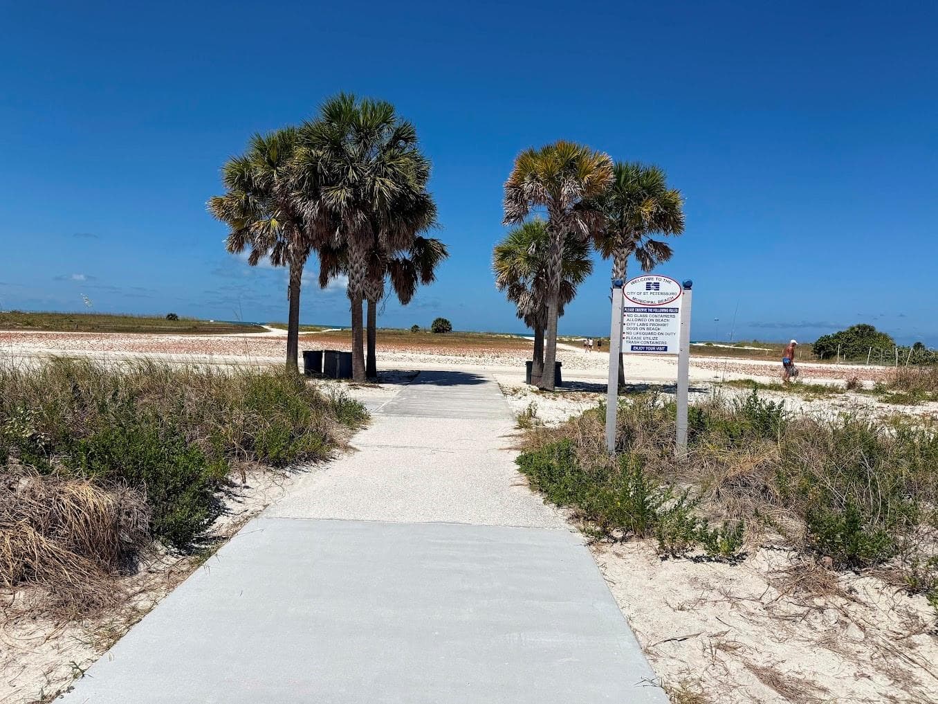 Beach access is just 2 blocks from the home. - 155 112TH AVE #A, TREASURE ISLAND