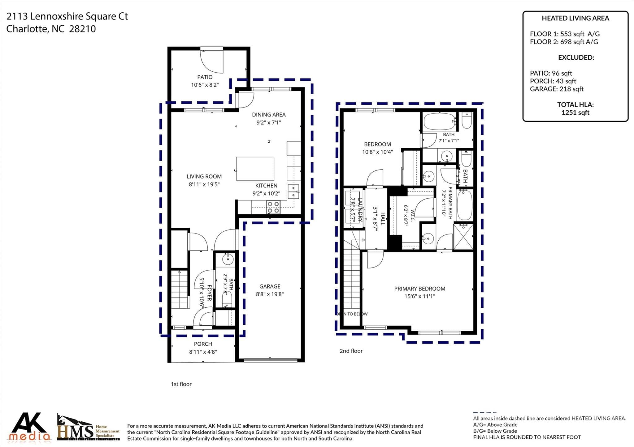 Townhouse at 2113 Lennoxshire Square Court, Charlotte, photo 26 of 26