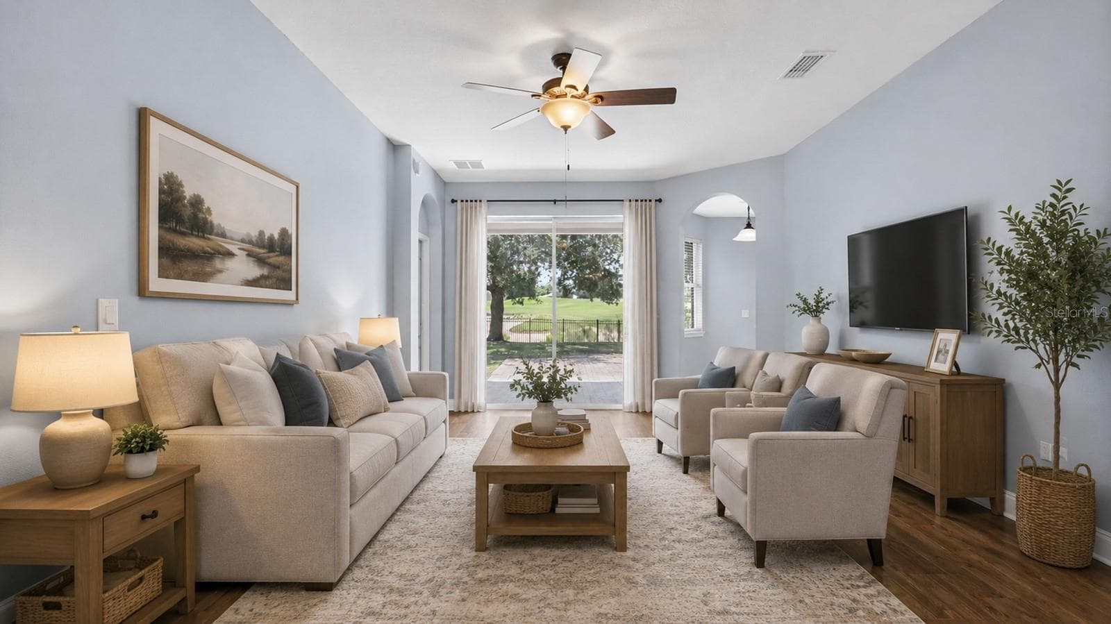Virtually Stage Formal Living Room - 34037 FORTUNADO ST, SORRENTO
