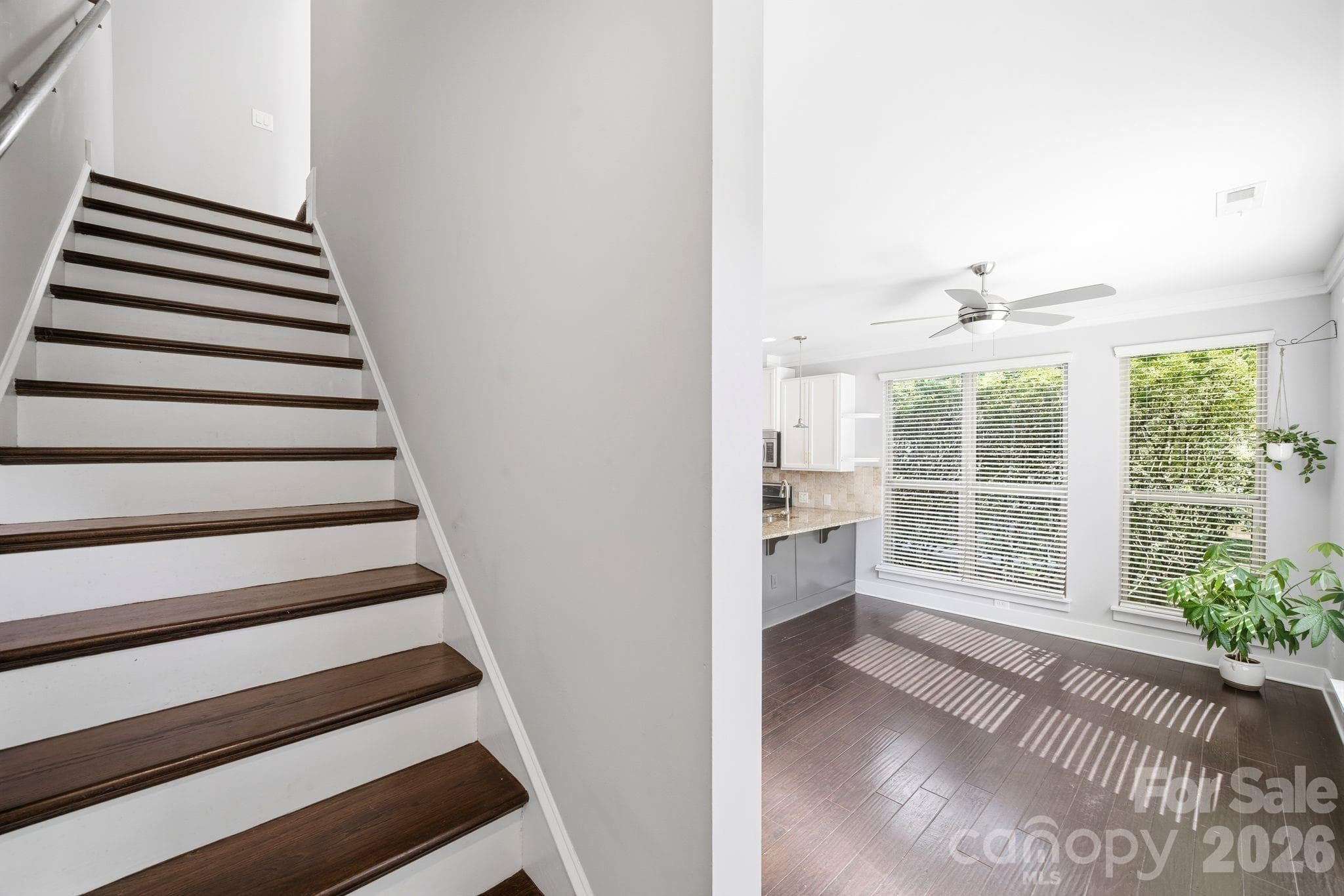 Stairs to 2nd level - 923 Warren Burgess Lane, Charlotte