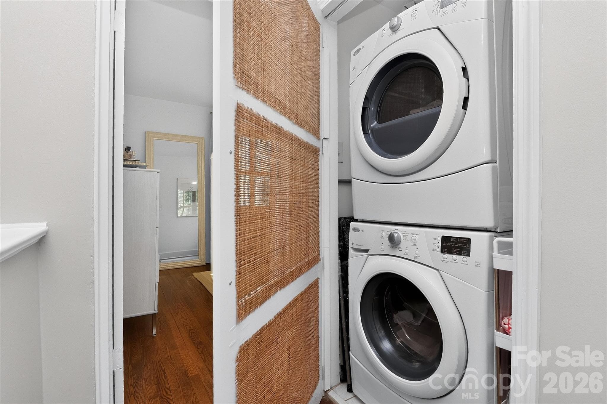 Laundry closet - 219 Wakefield Drive, Charlotte