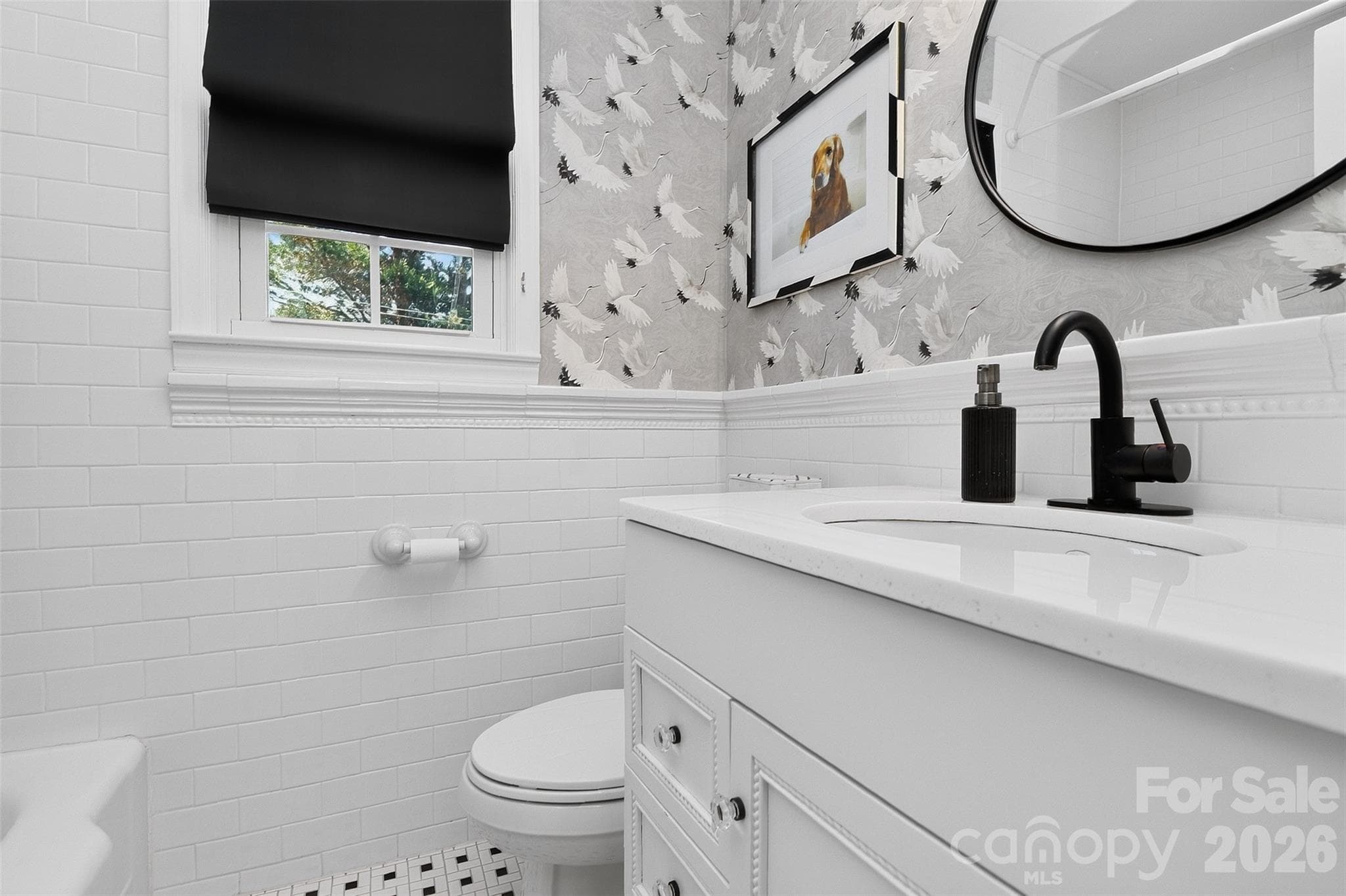 Full bath on main level - 219 Wakefield Drive, Charlotte