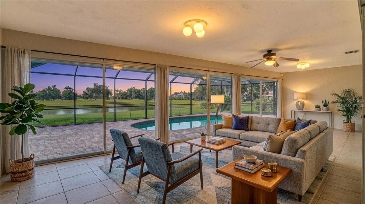 Virtually Staged FL Rm - 3504 WILDERNESS BLVD W, PARRISH