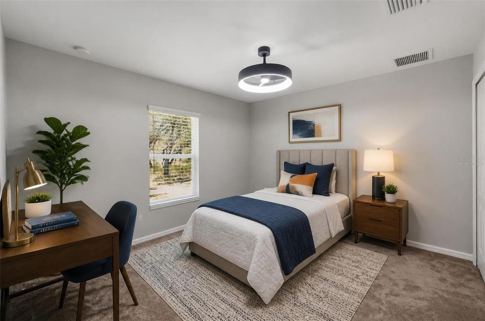 VIRTUALLY STAGEDBedroom#4 - 12155 PEREGRINE FALCON AVE, WEEKI WACHEE
