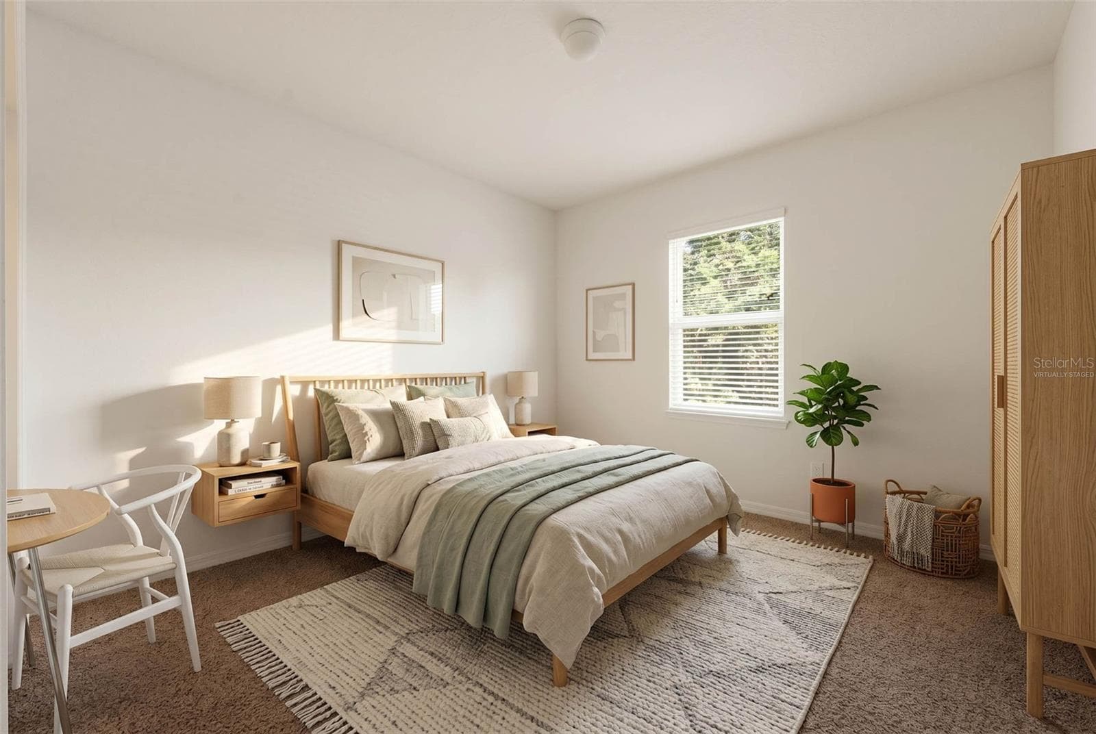 Virtually Staged Bedroom - 13786 SUMMER HARBOR CT, WINDERMERE