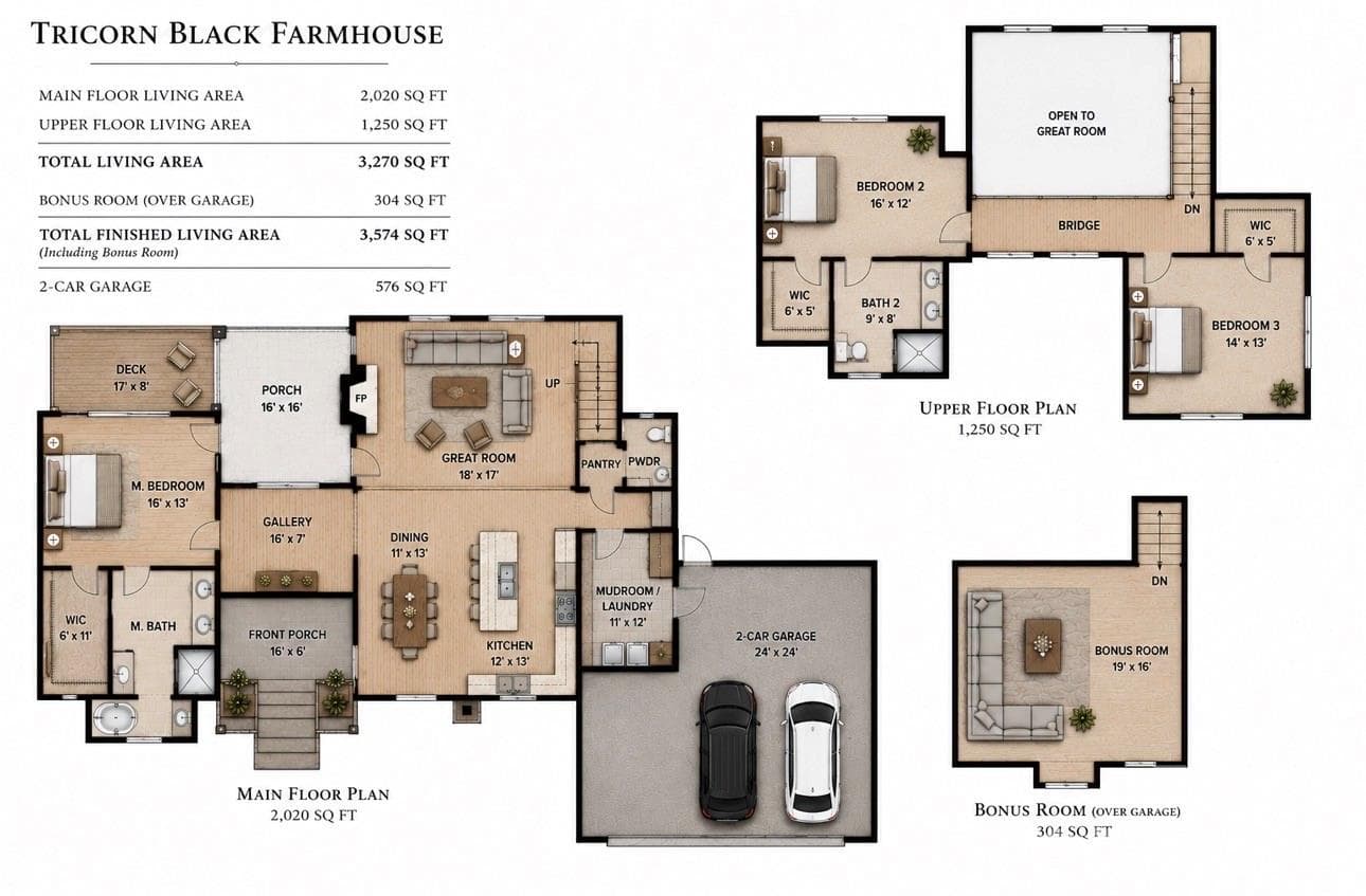 Floorplan - - Lot #28 Awi Trail, Hendersonville