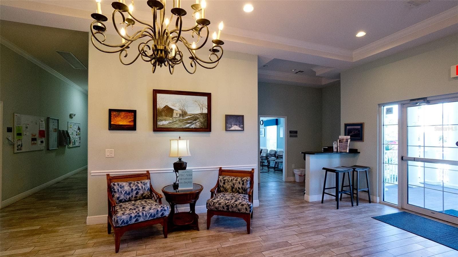 CLUBHOUSE ENTRY - 506 WOODSTORK CIR, BRADENTON