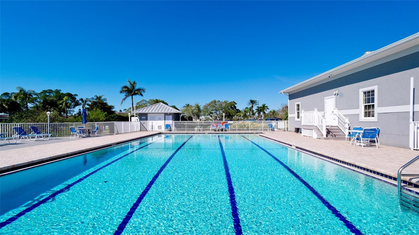 LAP POOL JR. OLYMPIC SIZE NEXT TO CLUBHOUSE - 506 WOODSTORK CIR, BRADENTON