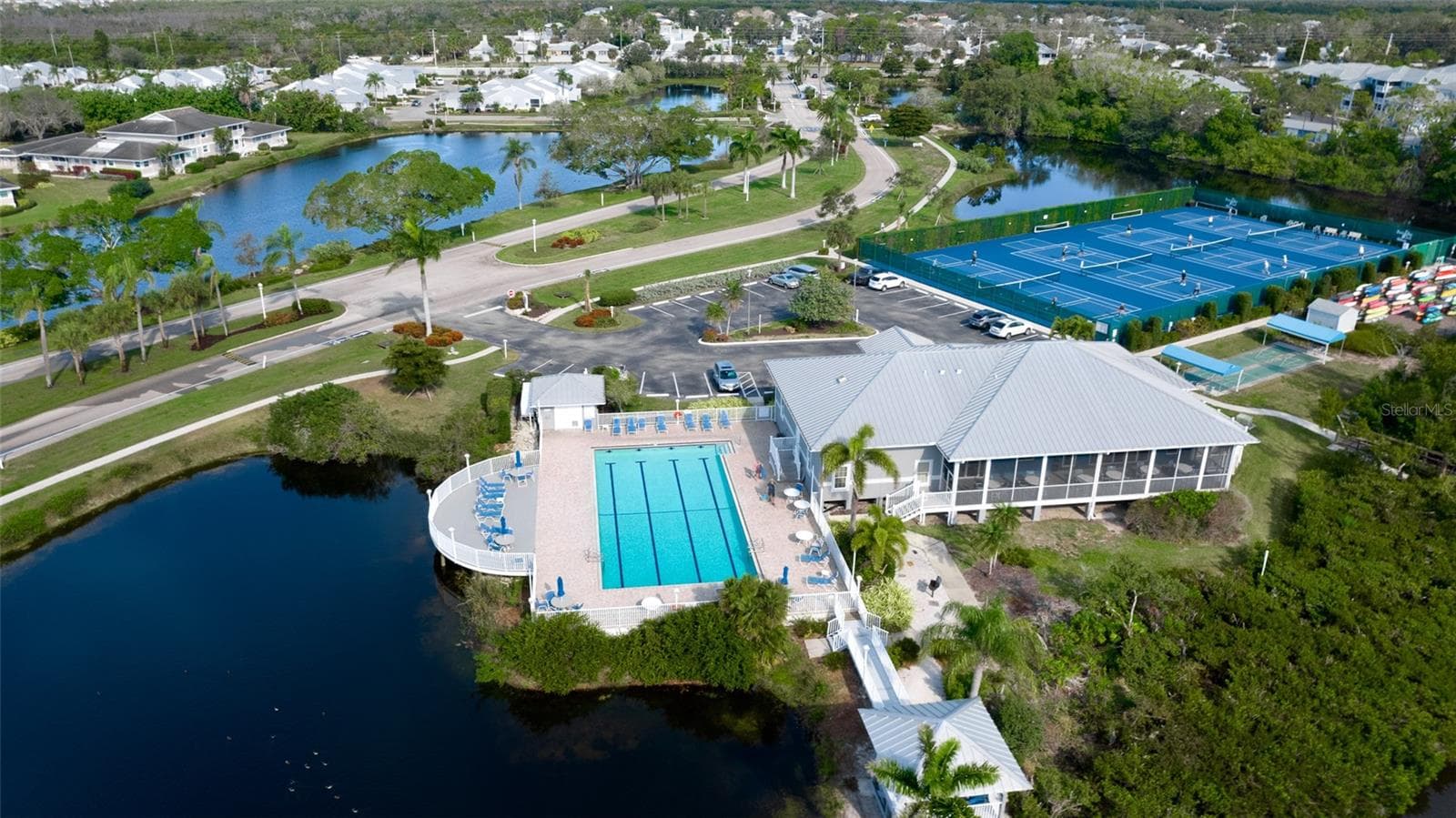 TENNIS COURTS - 506 WOODSTORK CIR, BRADENTON