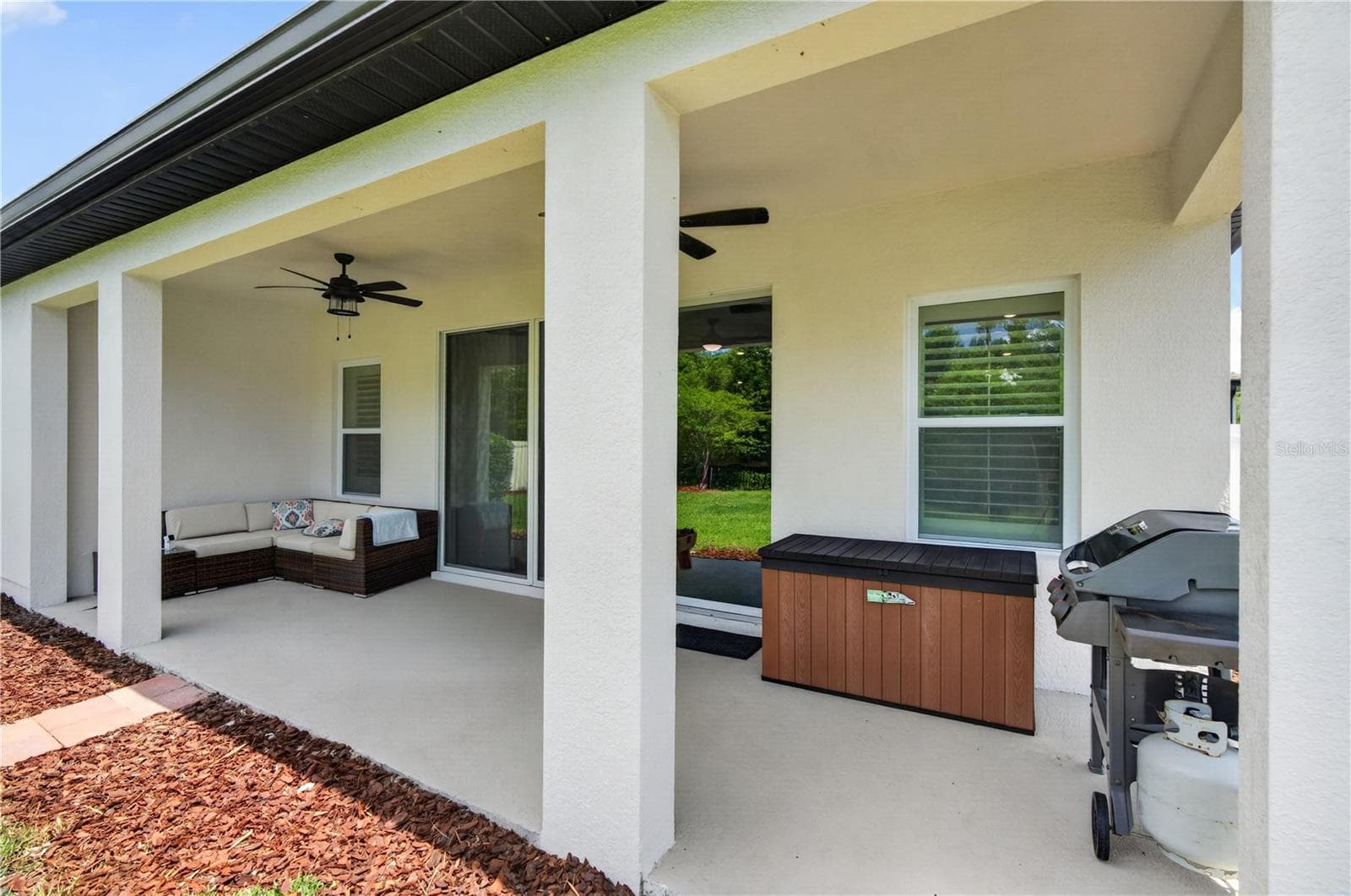 Covered Lanai (26' x 7') - 1113 PEARL TREE RD, DELTONA