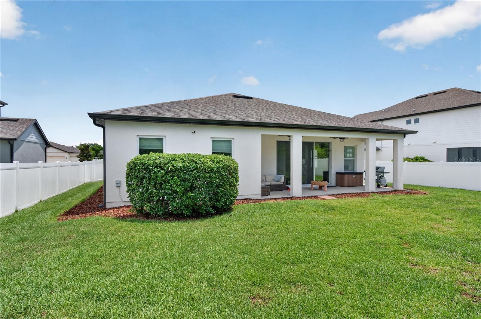 Backyard View - 1113 PEARL TREE RD, DELTONA