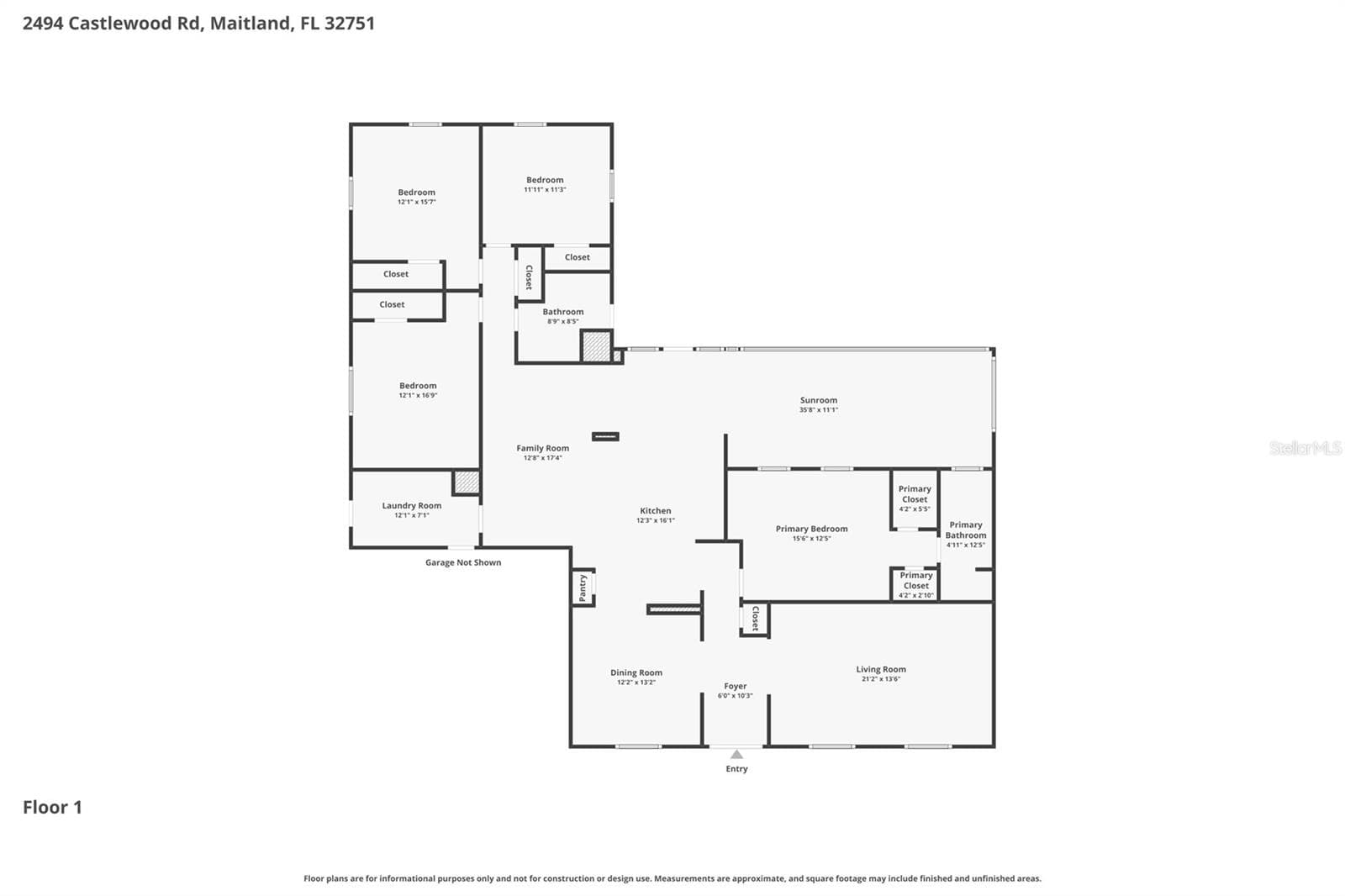 Single Family Residence at 2494 CASTLEWOOD RD, MAITLAND, photo 52 of 52