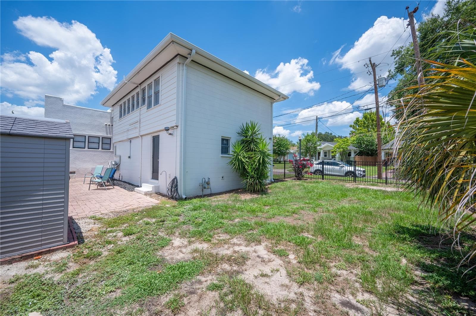 Fully fenced backyard - 1102 MELTON AVE, LAKELAND