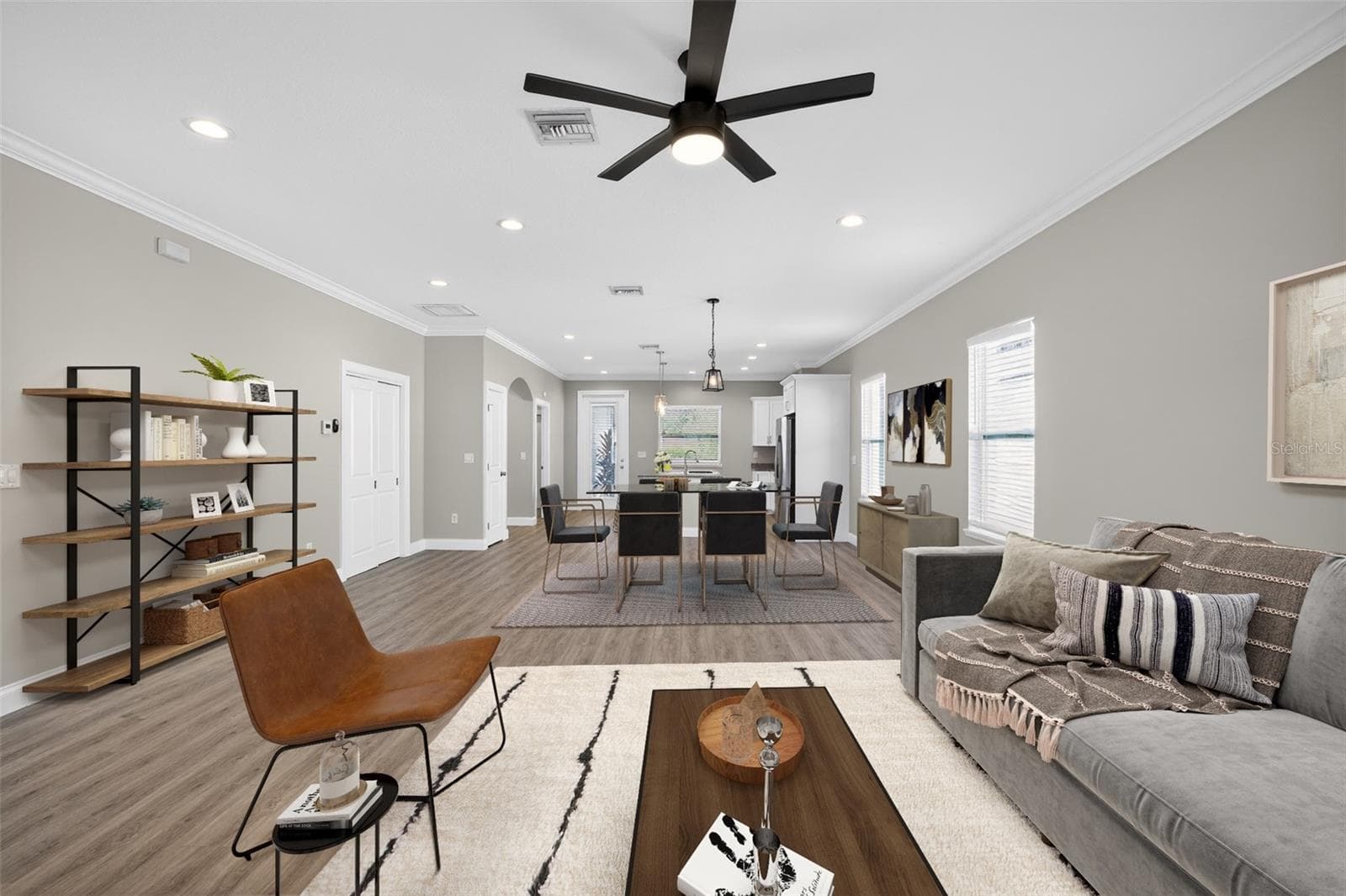 Digitally staged - 7977 49TH AVE N, ST PETERSBURG