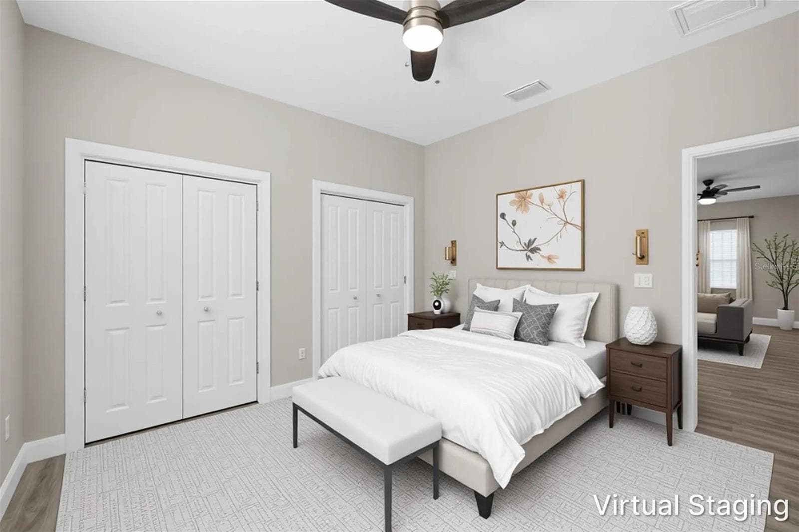 Digitally staged - 7977 49TH AVE N, ST PETERSBURG
