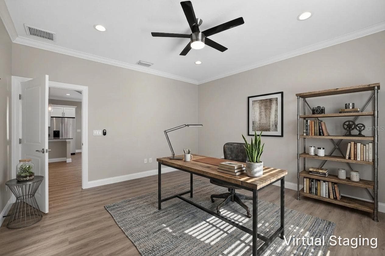 Digitally staged - 7977 49TH AVE N, ST PETERSBURG