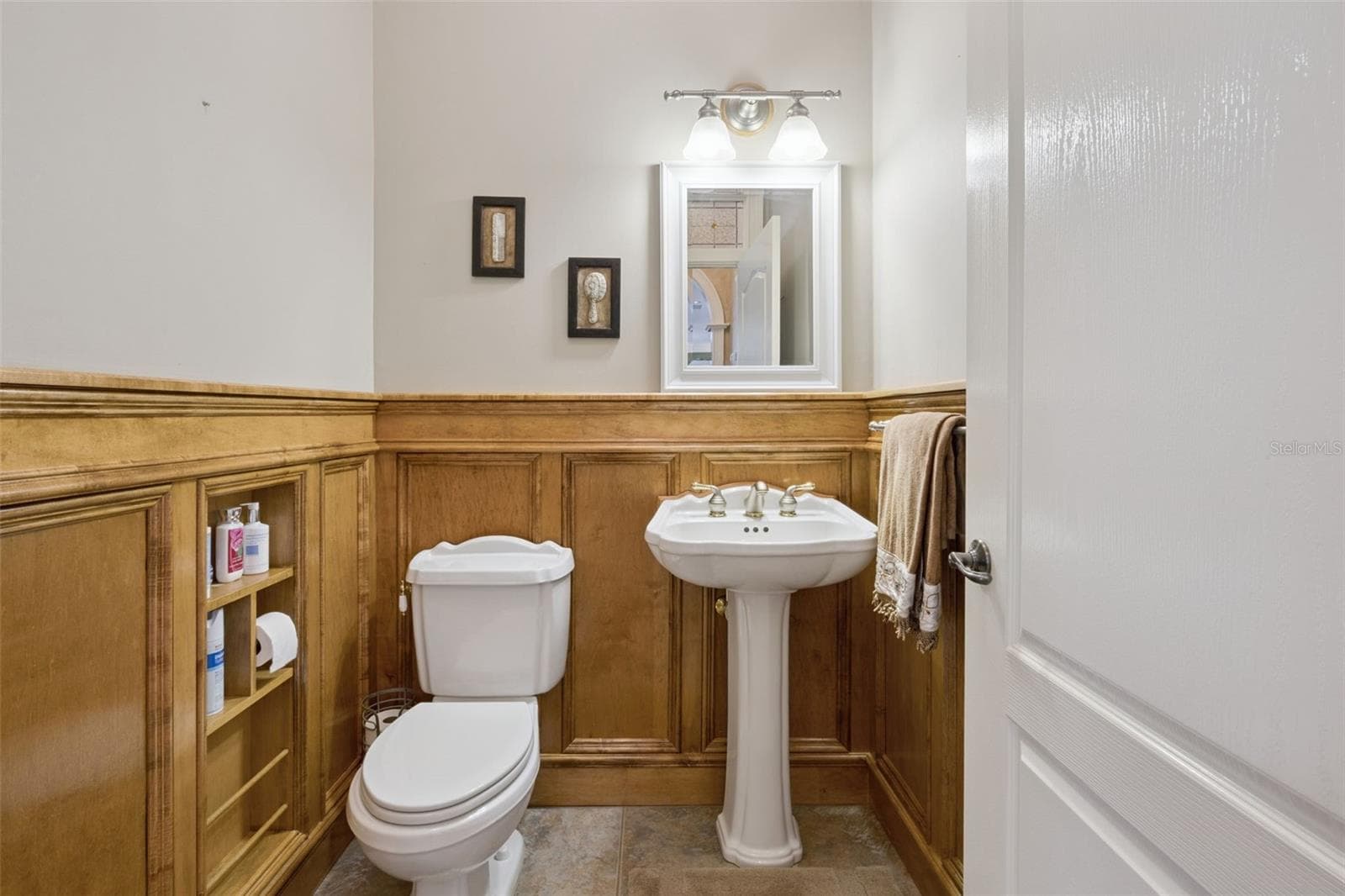 Guest Half Bathroom - 605 OLD MOUNT DORA RD, EUSTIS