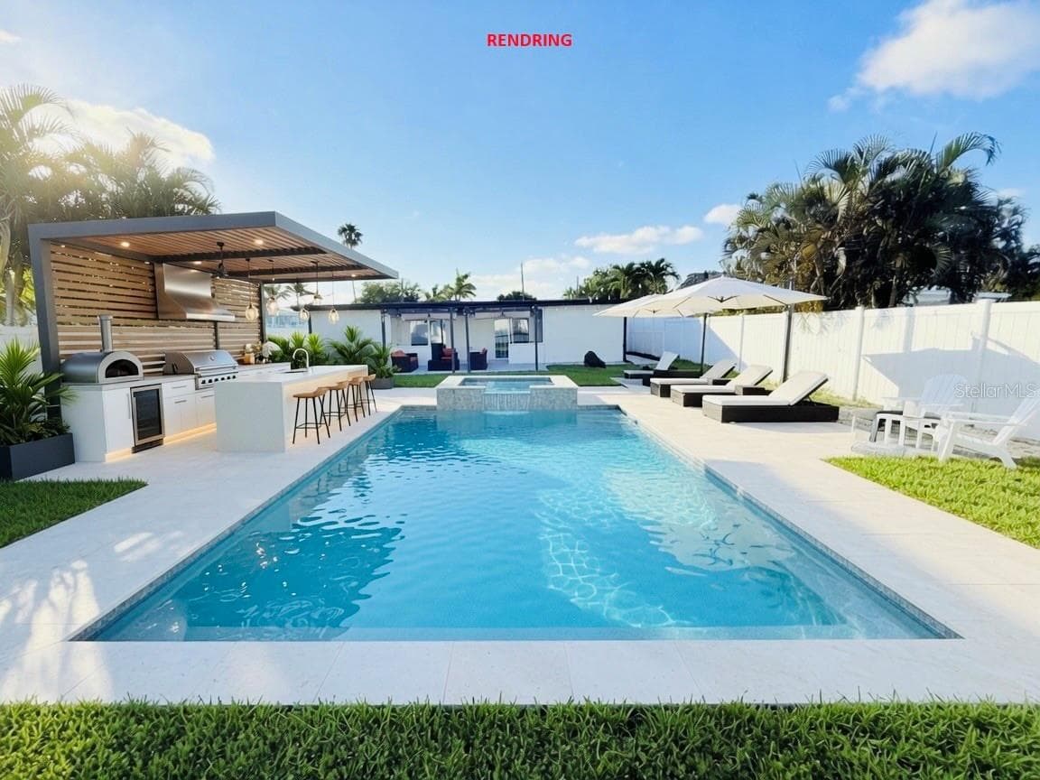 RENDRING - 1015 BOCA CIEGA ISLE DR, ST PETE BEACH