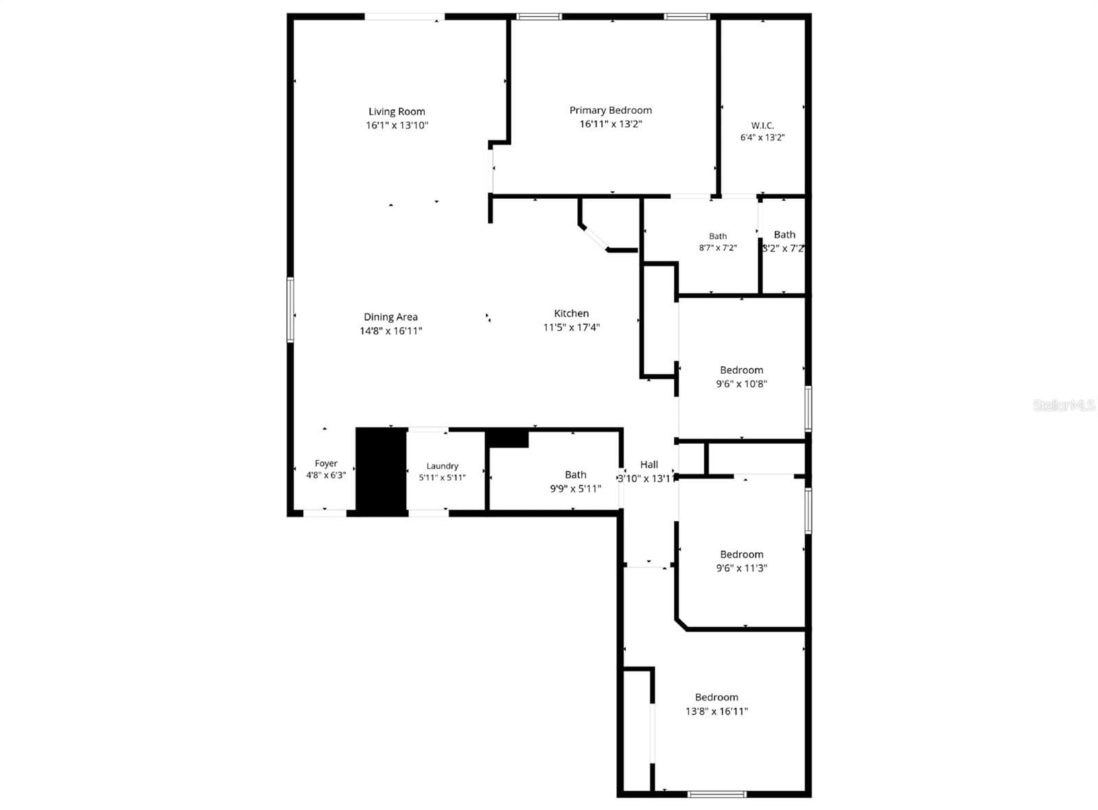 Built in 2019, Spacious corner-lot living with a fully fenced backyard—offering room for pets, play, gardening, and outdoor entertaining. - 6810 TRENT CREEK DR, SUN CITY CENTER