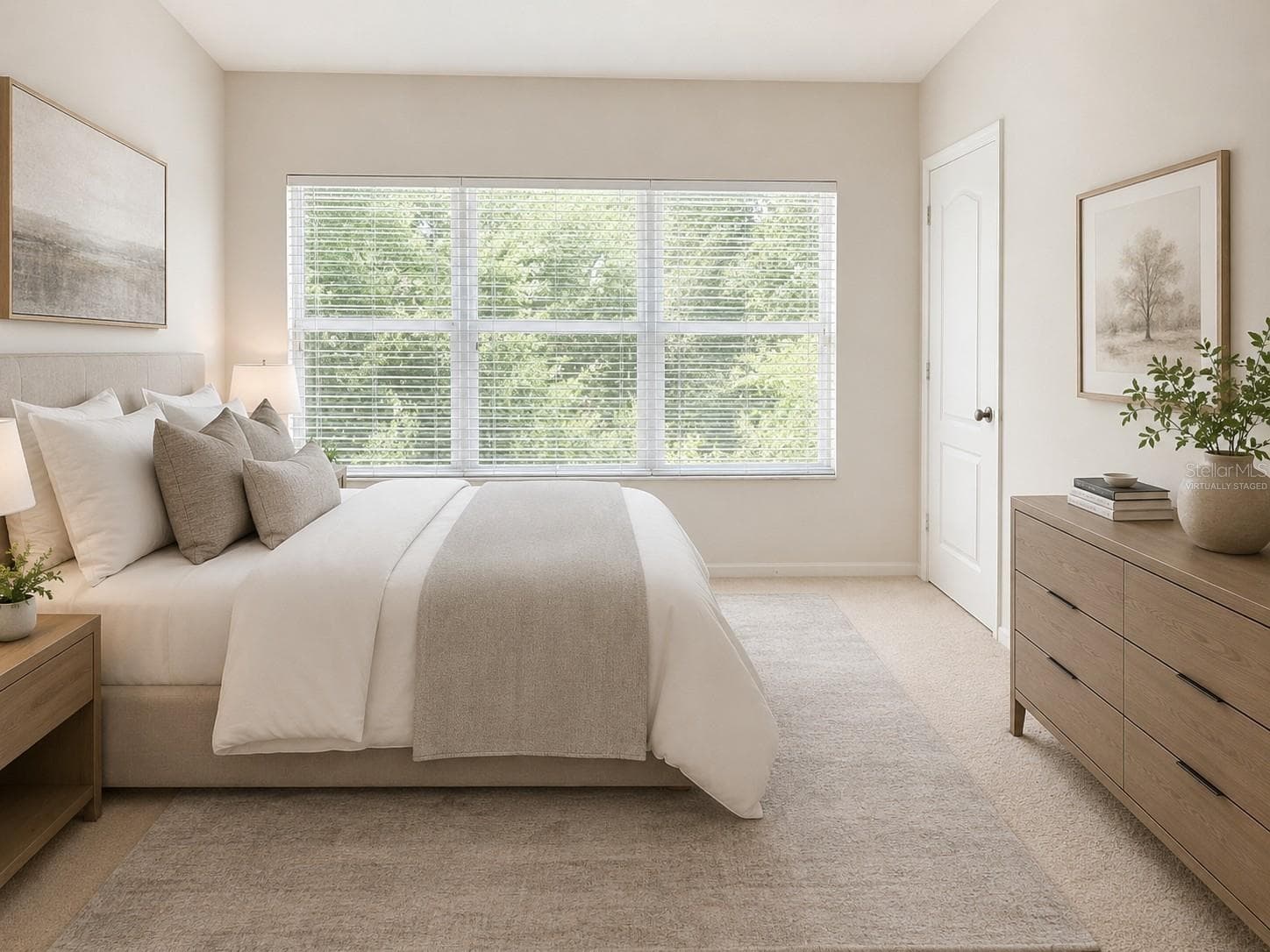 Bed 1 Virtually Staged - 8471 SANDY BEACH ST, TAMPA