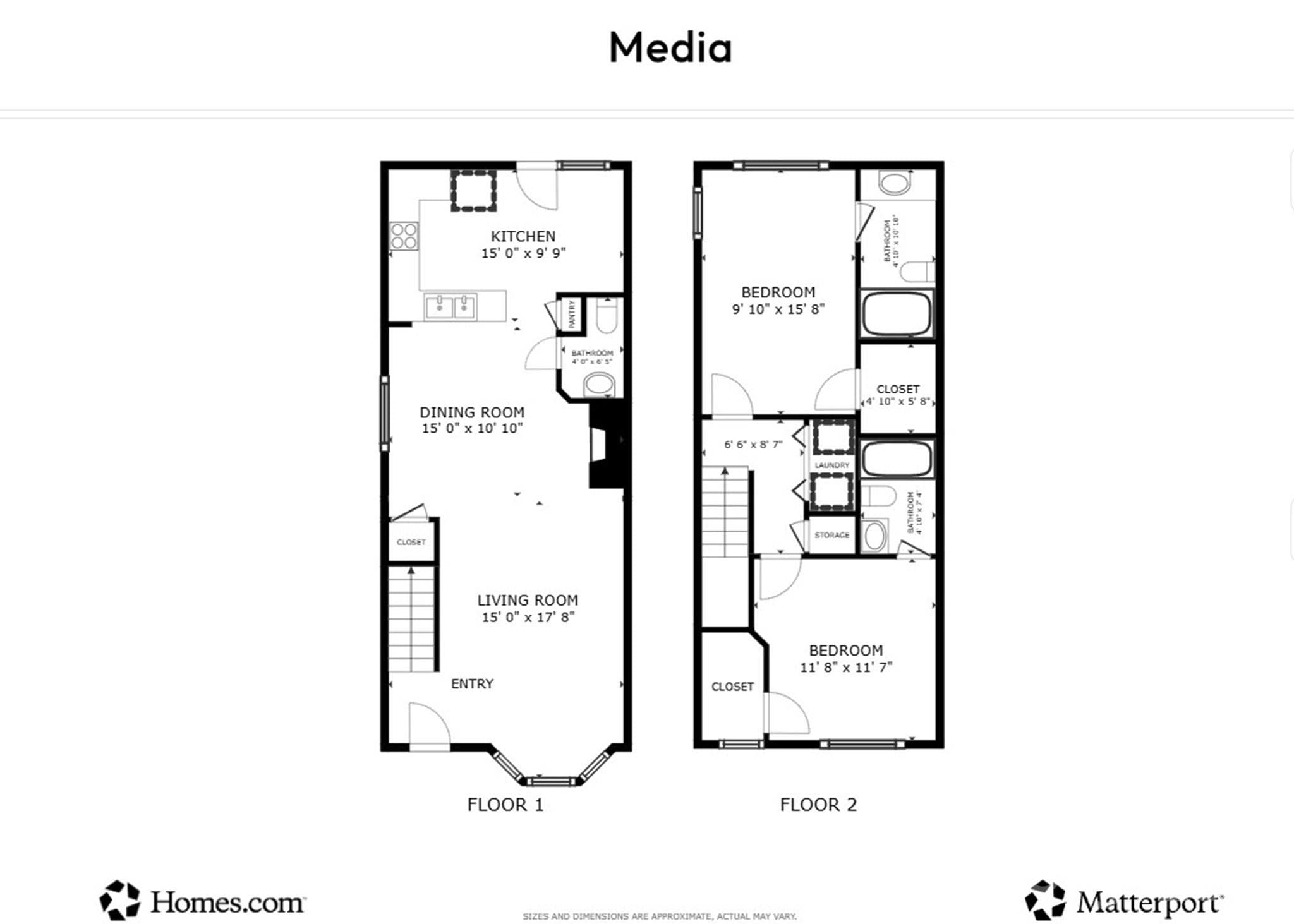 Floorplan - 8842 Gerren Court, Charlotte