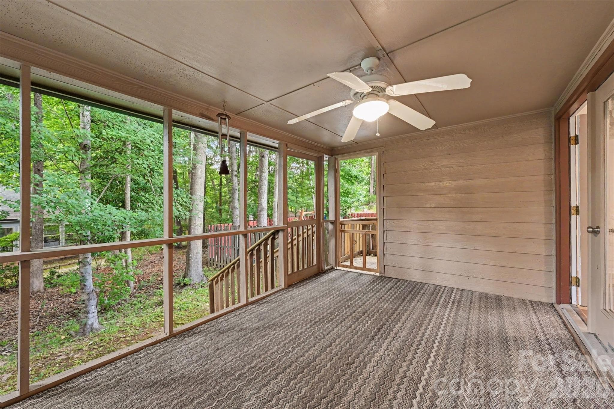 Screened in porch, storage closet on side deck - Fort Mill