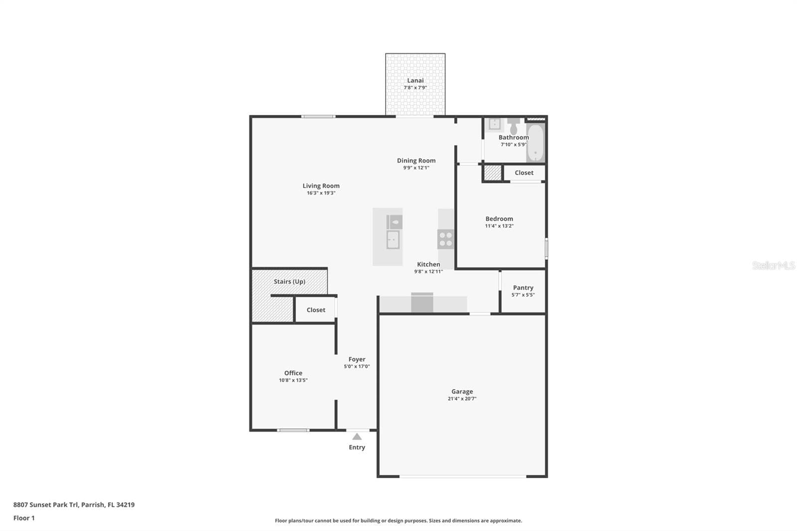 First Floor - 8807 SUNSET PARK TRL, PARRISH