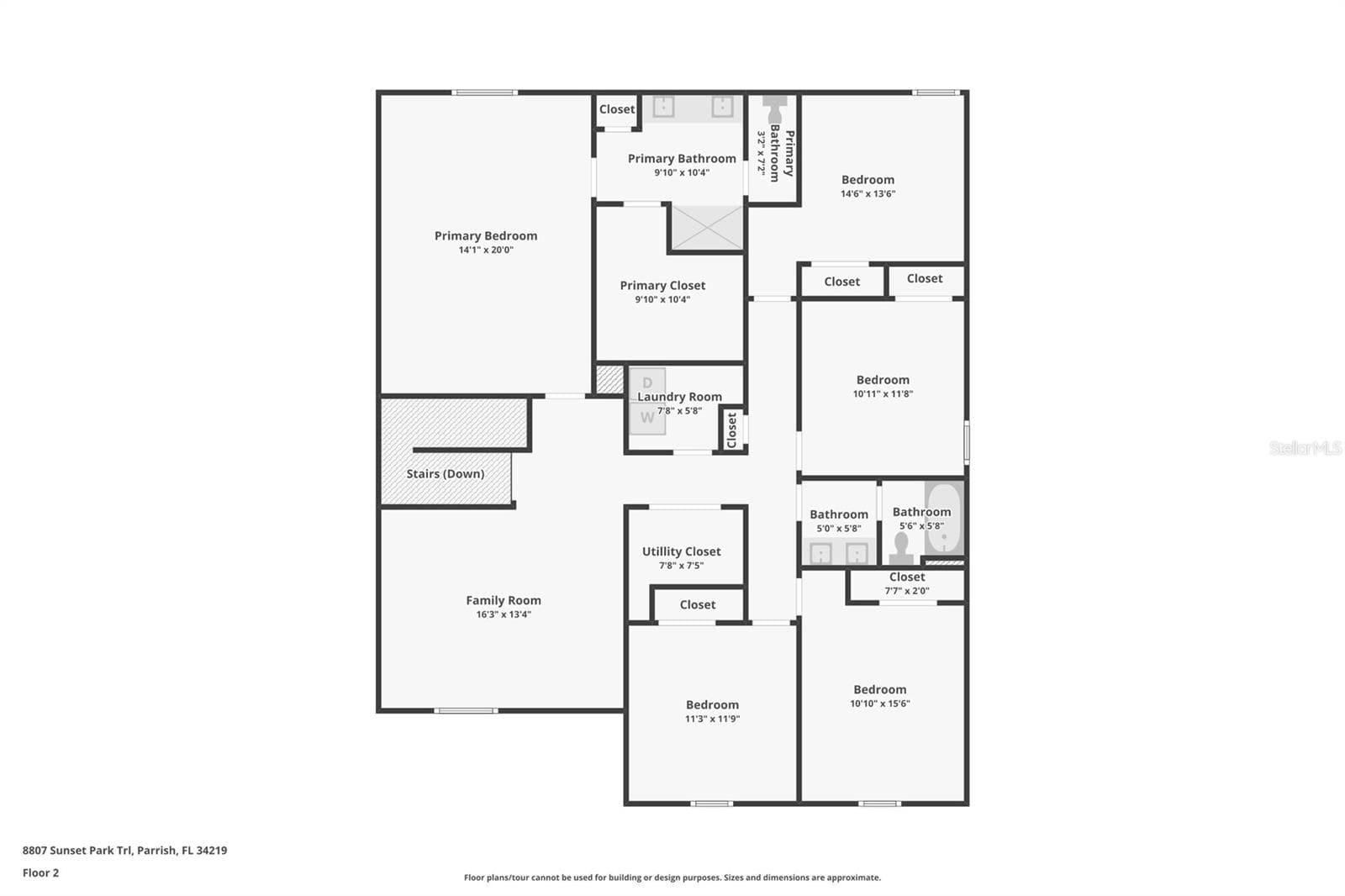 Second Floor - 8807 SUNSET PARK TRL, PARRISH