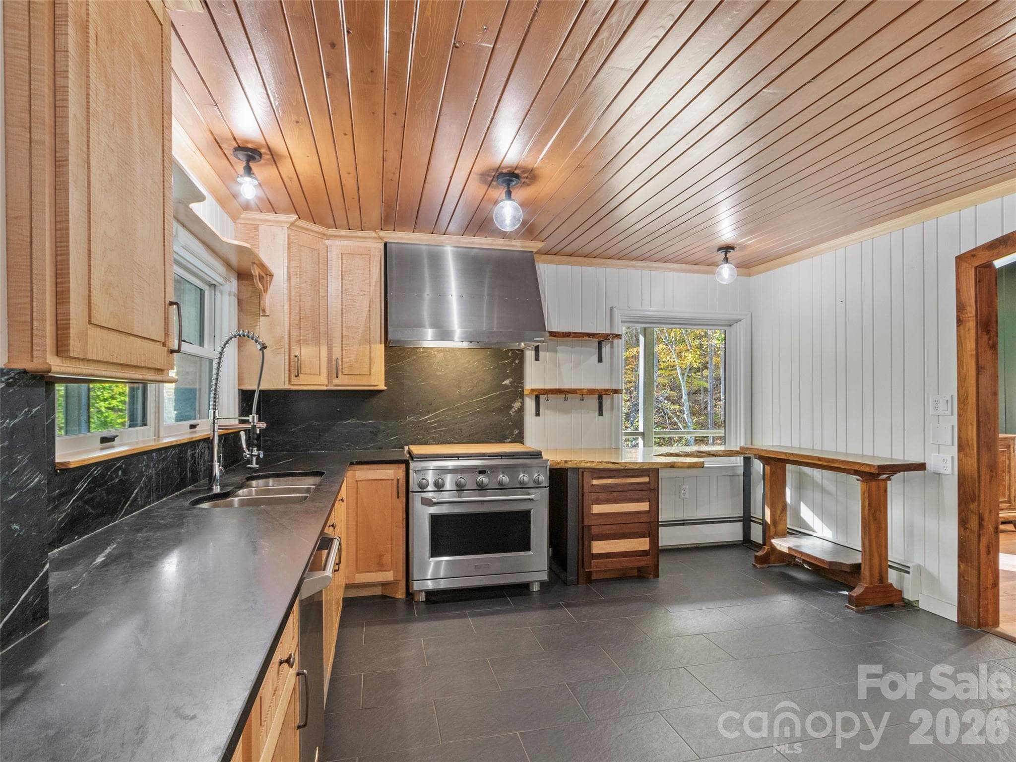 Main House Kitchen - 191 N Fork Road, Burnsville