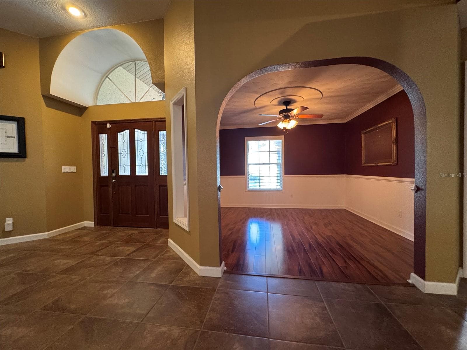 Entry way & dining room - 915 HEATHERBROOK DR, AUBURNDALE