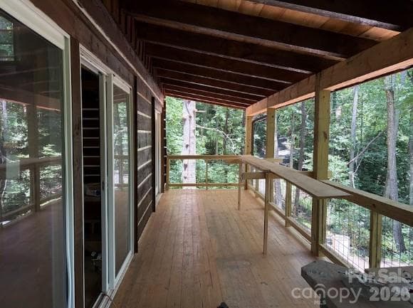 Huge deck - 5 Marion Drive, Maggie Valley