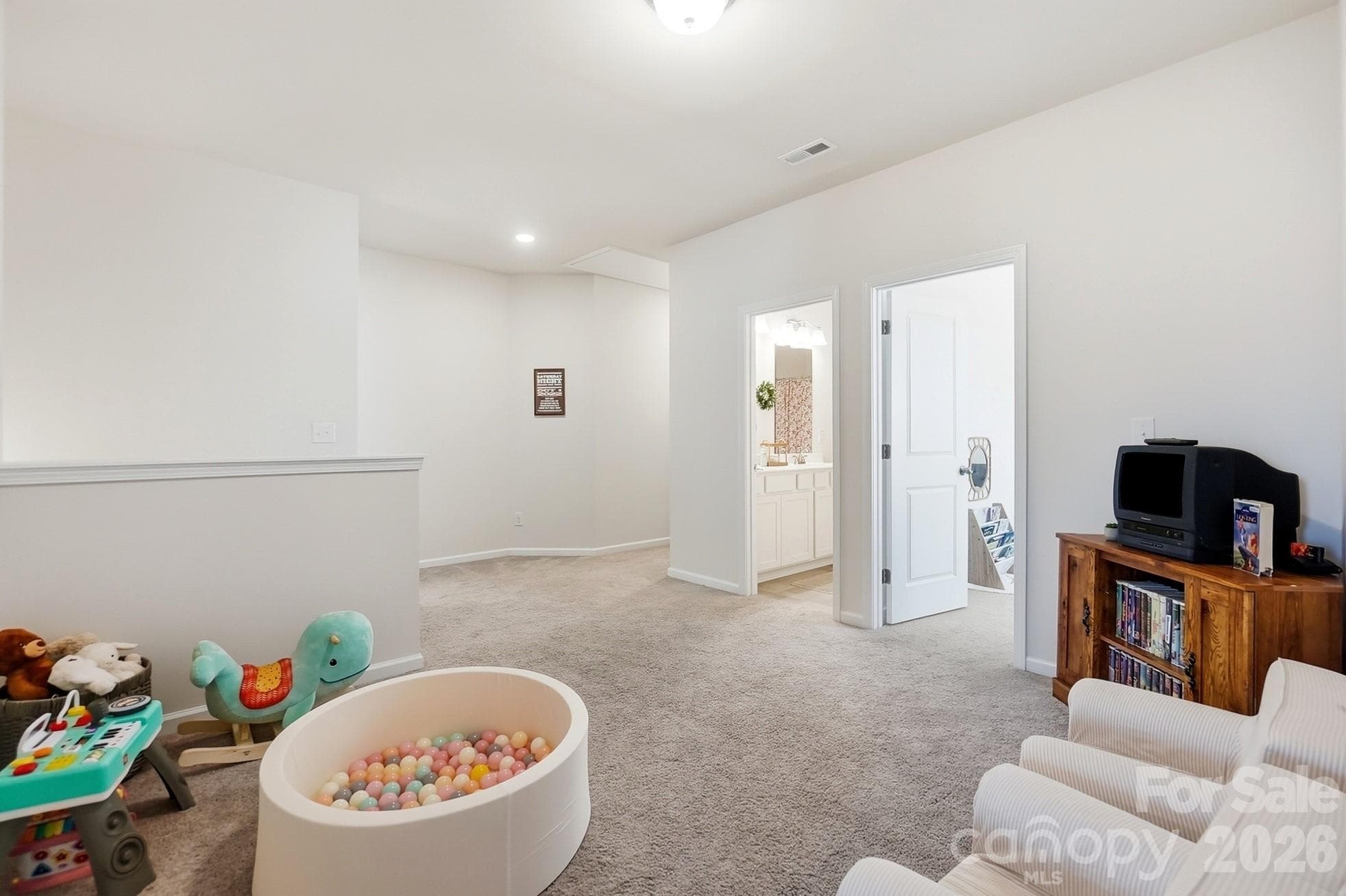 Additional loft view showing the generous amount of usable space. - 6023 Busch Way, Midland