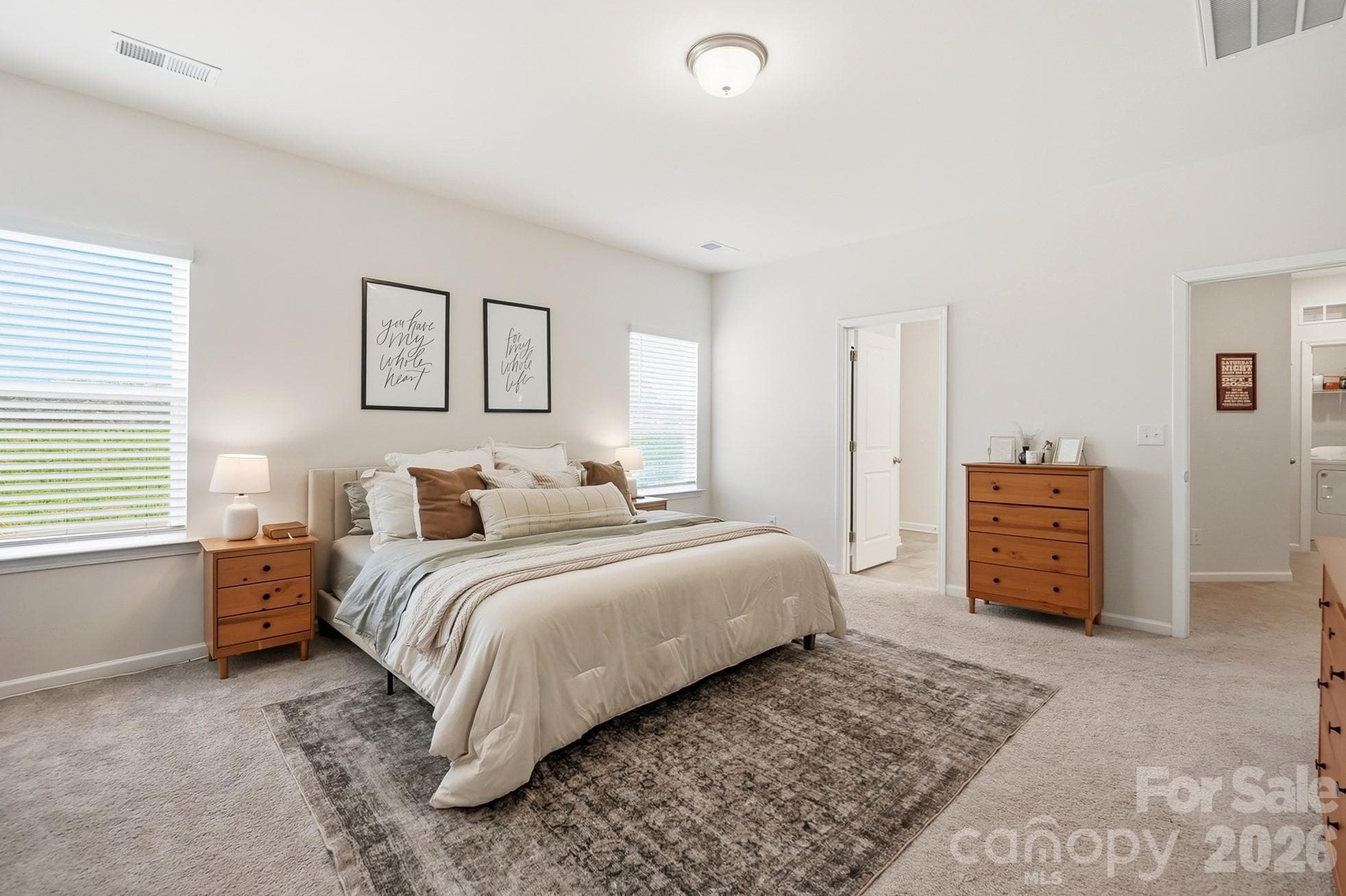 Bright and spacious primary suite with multiple windows. - 6023 Busch Way, Midland