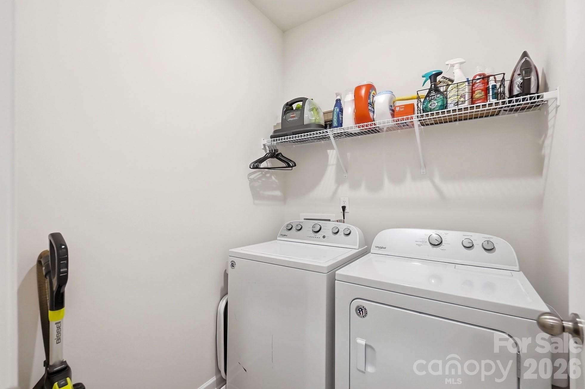 Convenient upstairs laundry room near all four bedrooms. - 6023 Busch Way, Midland